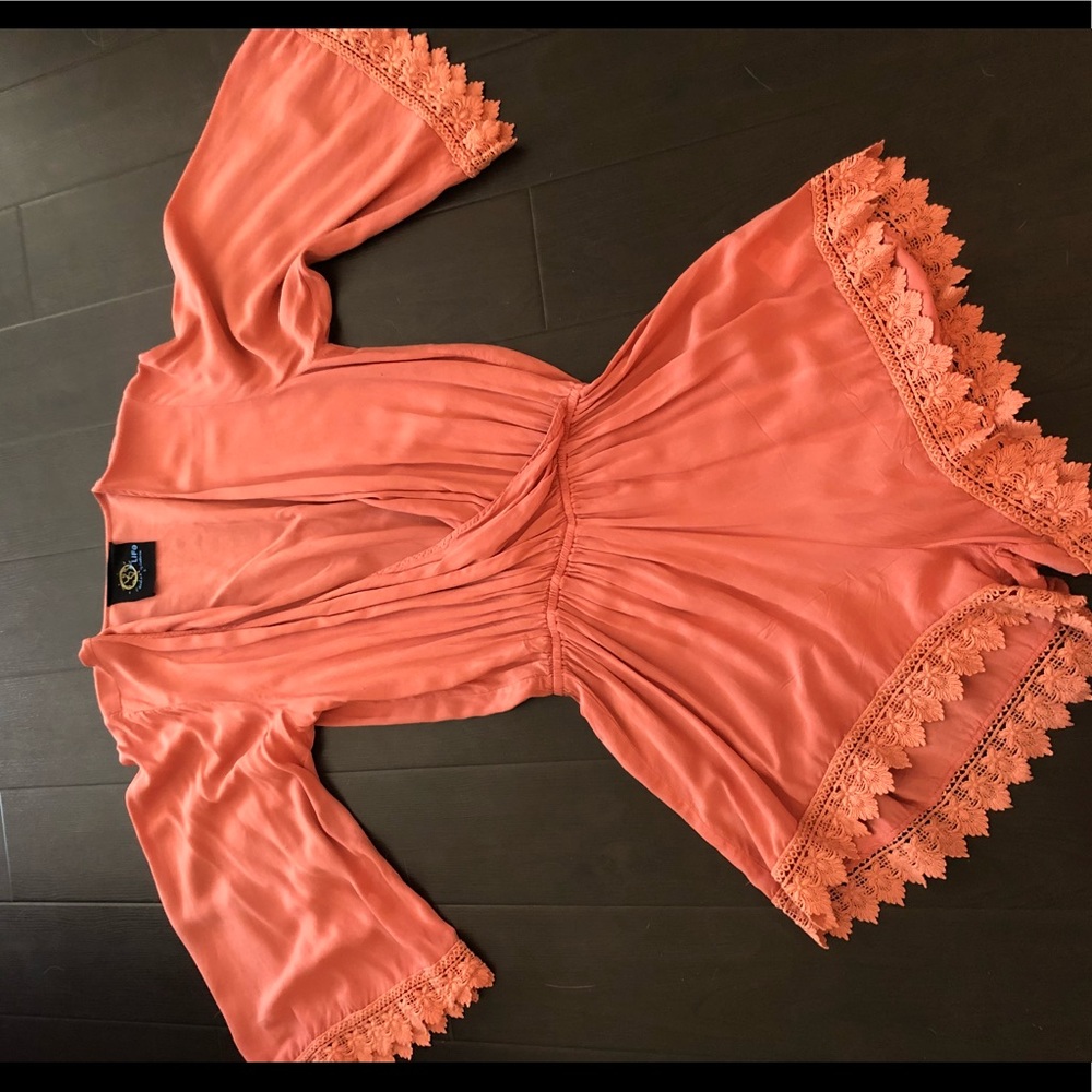 Coral Romper